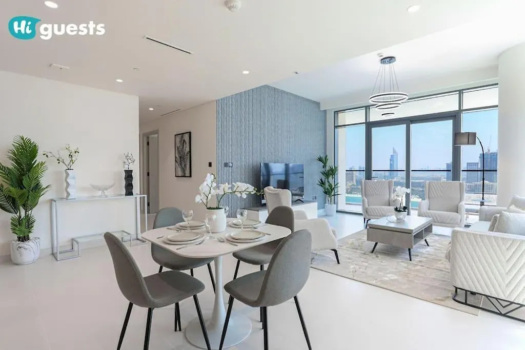 Higuests - Marina Retreat, Luxurious 3Br Steps From The Beach Dubai Apartment