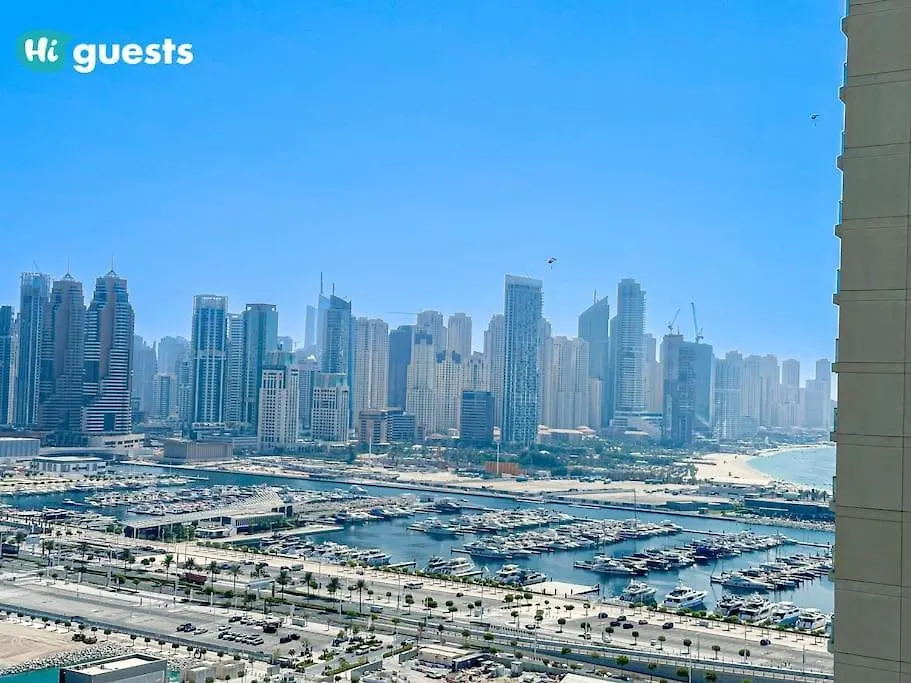 Higuests - Marina Retreat, Luxurious 3Br Steps From The Beach Dubai 0*,