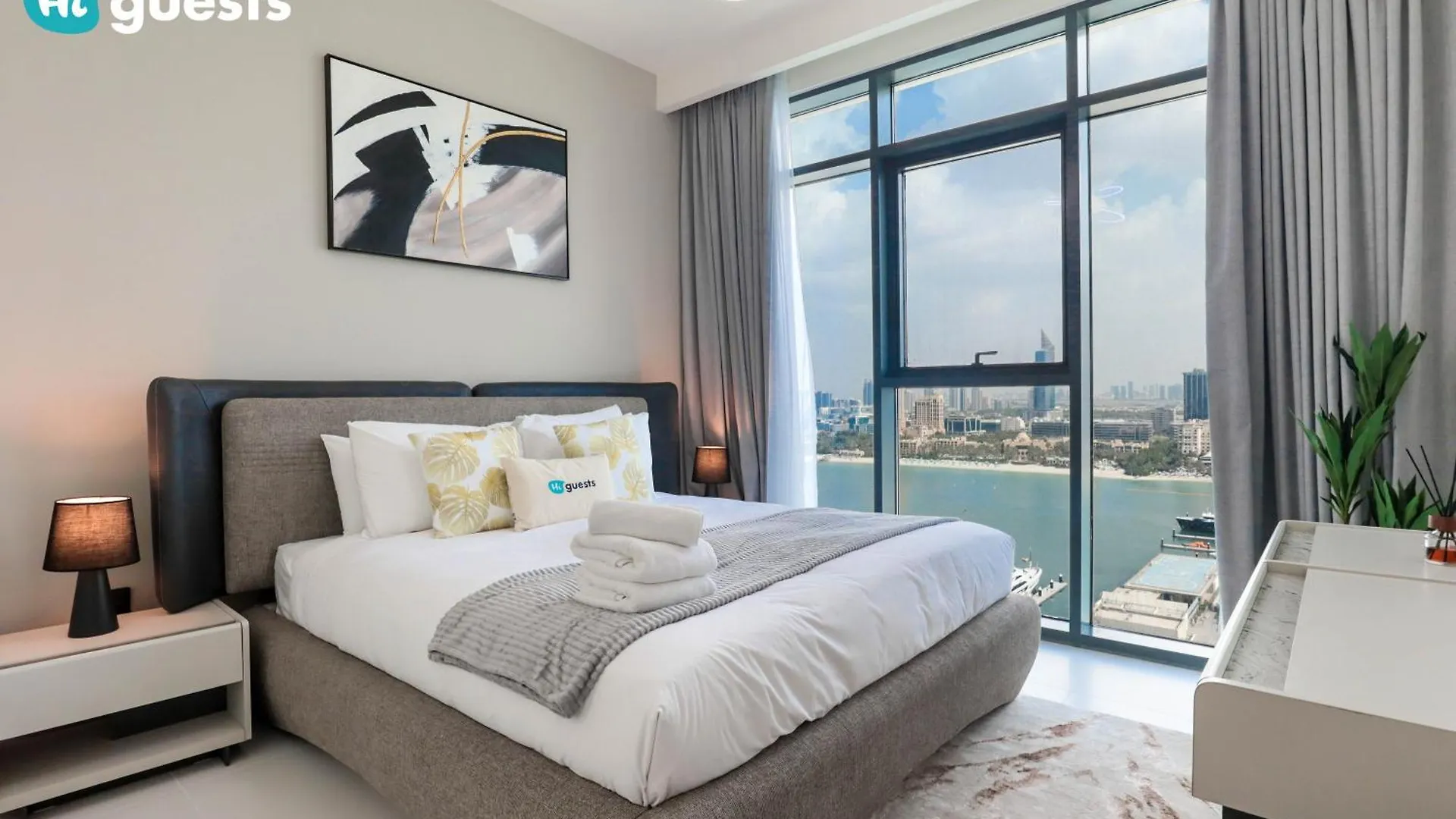 Apartment Higuests - Marina Retreat, Luxurious 3Br Steps From The Beach Dubai