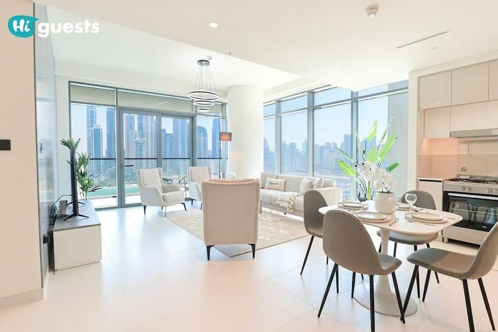 Apartment Higuests - Marina Retreat, Luxurious 3Br Steps From The Beach Dubai