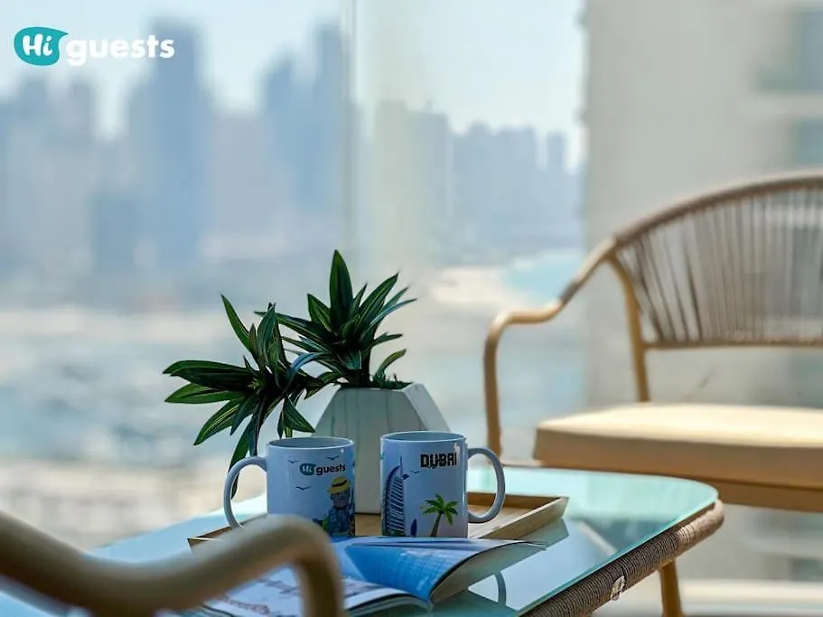 Higuests - Marina Retreat, Luxurious 3Br Steps From The Beach Dubai