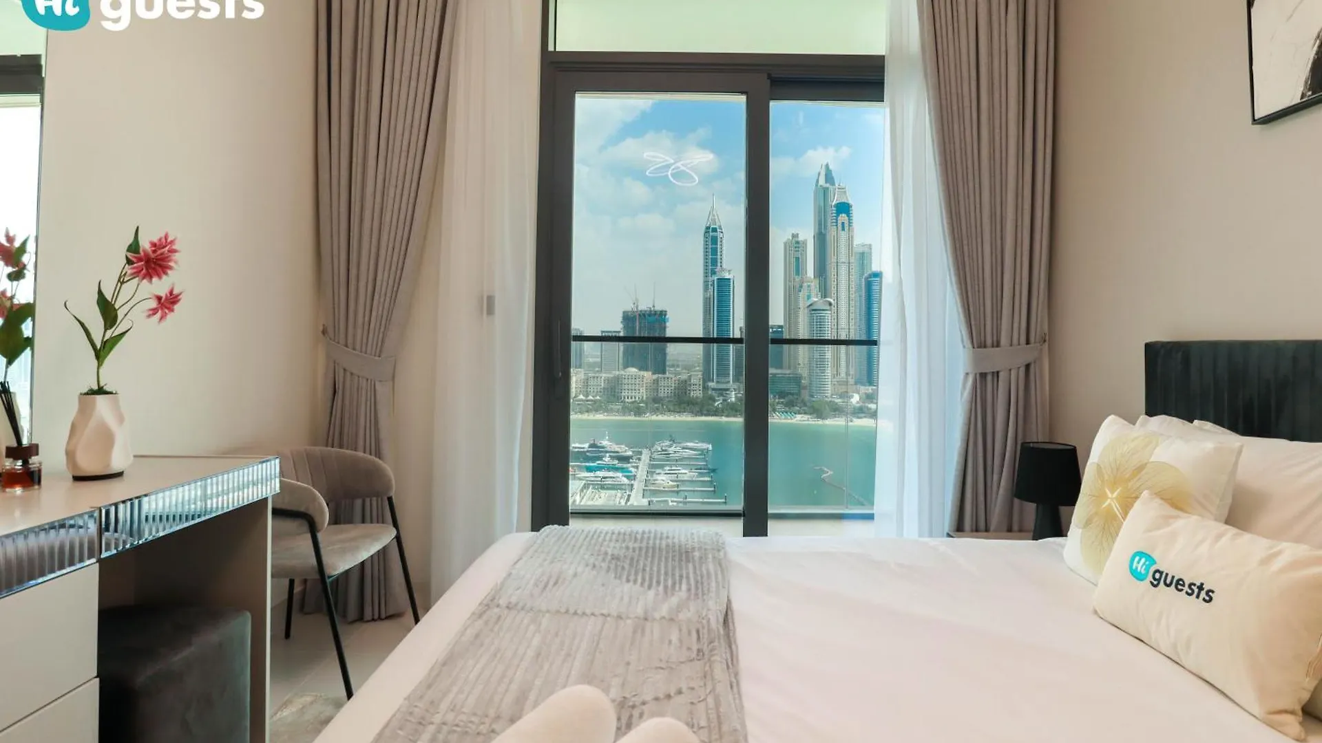 Higuests - Marina Retreat, Luxurious 3Br Steps From The Beach Dubai 0*,